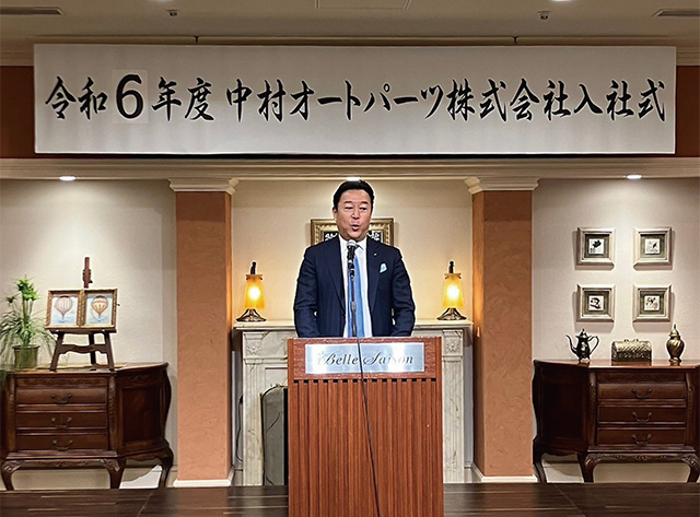 2024年度　入社式　開催