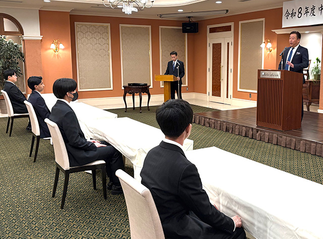 中村オートパーツ 2026年度 入社式